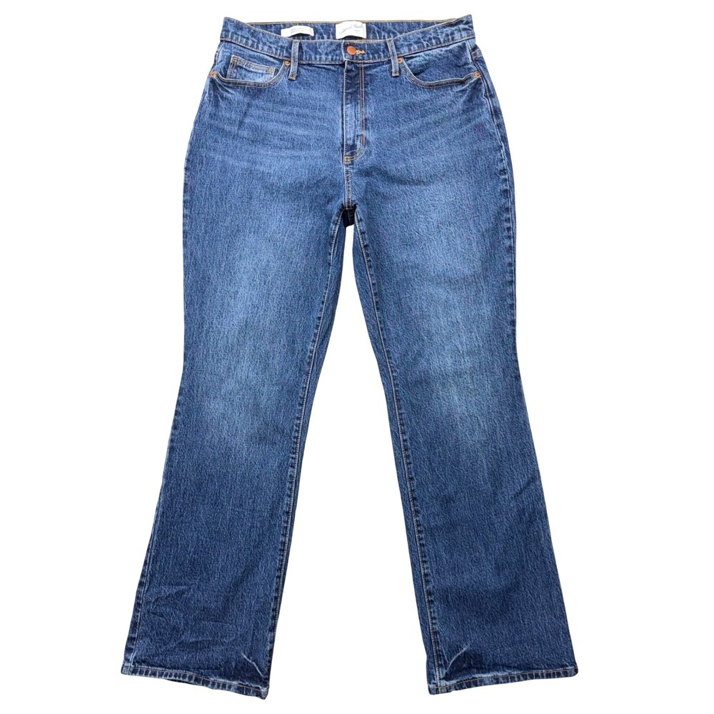 Universal Thread High Rise Bootcut Jeans Blue Medium Wash Denim 12/31R 014040282